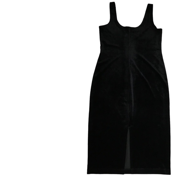 Bardot - Sleeveless Velvet MIDI Dress - Size 8 - Picture 8 of 15